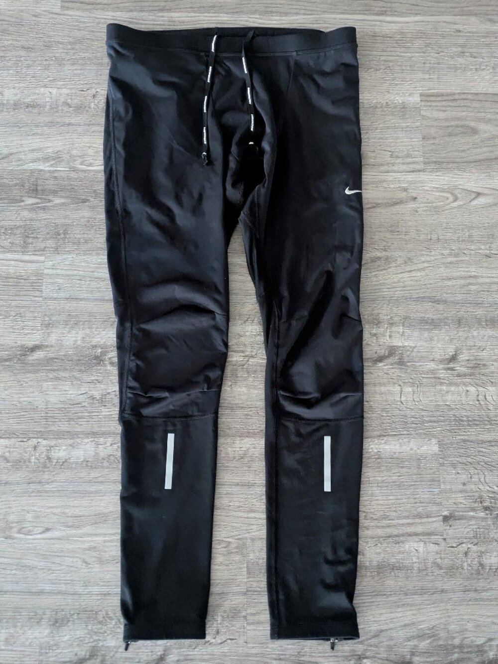 Nike Dri-Fit Reflective Compression Running Tights Pants- Men's XXL -  2XL